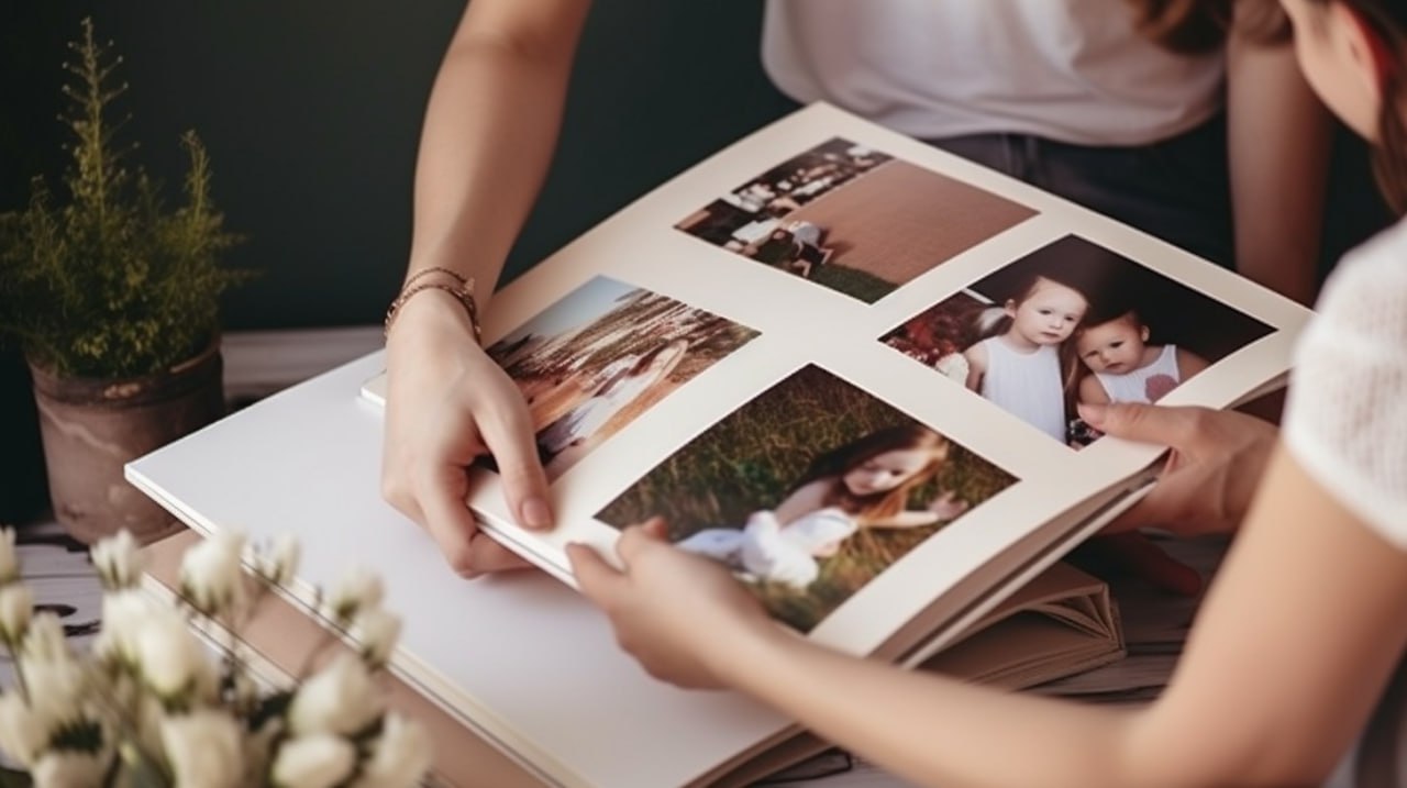 Создание семейного альбома: соберите совместные фотографии и создайте семейный альбом, который будет хранить воспоминания о счастливых моментах вашей семьи.